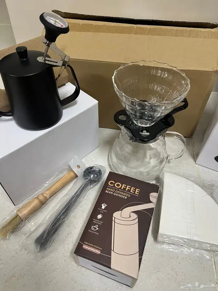طقم ادوات قهوة V60 2