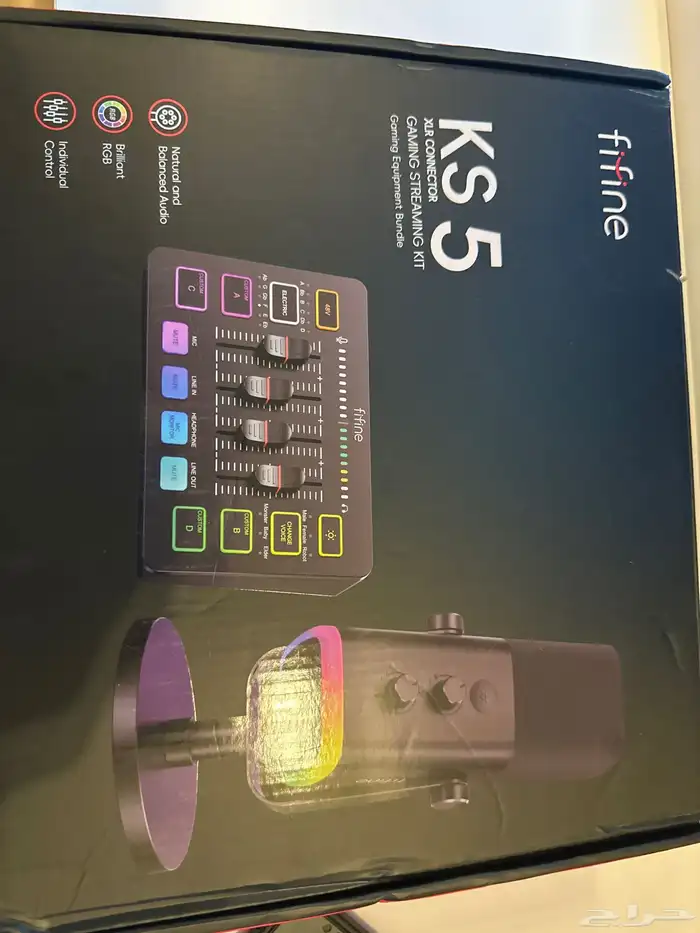 مكسر ومايك fifine 1