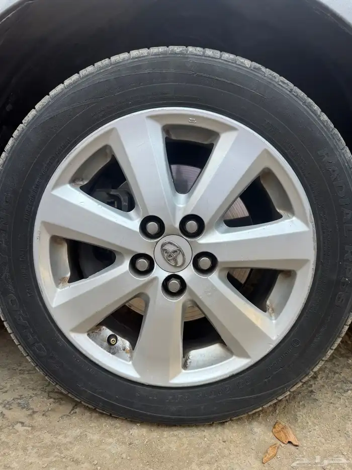 مطلوب جنط مقاس 15 كورولا 2008 نص فل او فل كامل 0