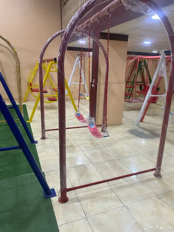 للبيع مراجيح اطفال احجام كبيرة وصقيرة وتفصيل الاحساء 60