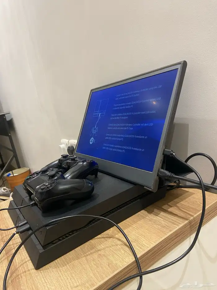 بلايستيشن 4 مع شاشة ويدتين   Playstation 4 0