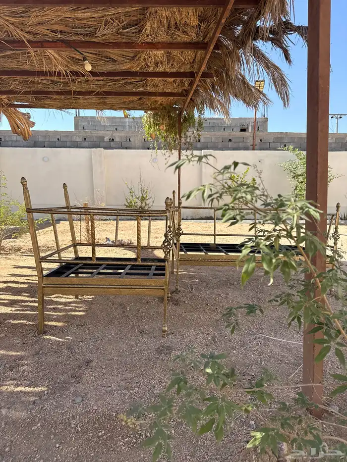 كراسي حديد جلسات خارجيه 2