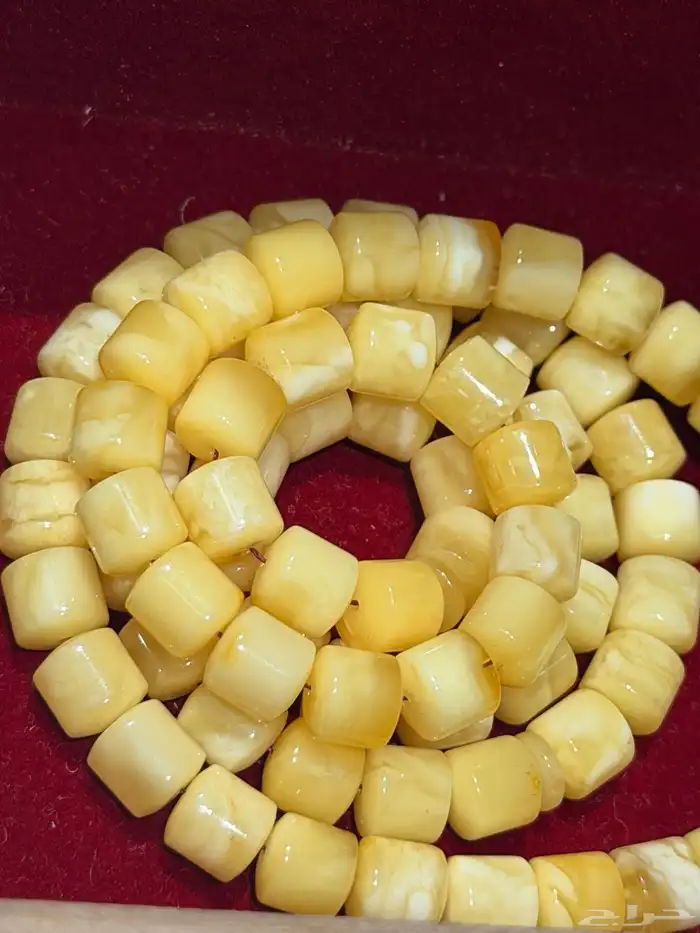 سبحة كهرمان سوبر مع شهادة 1