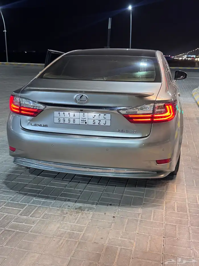 لكزس ES 350 سعودي لوحة مميزة 1