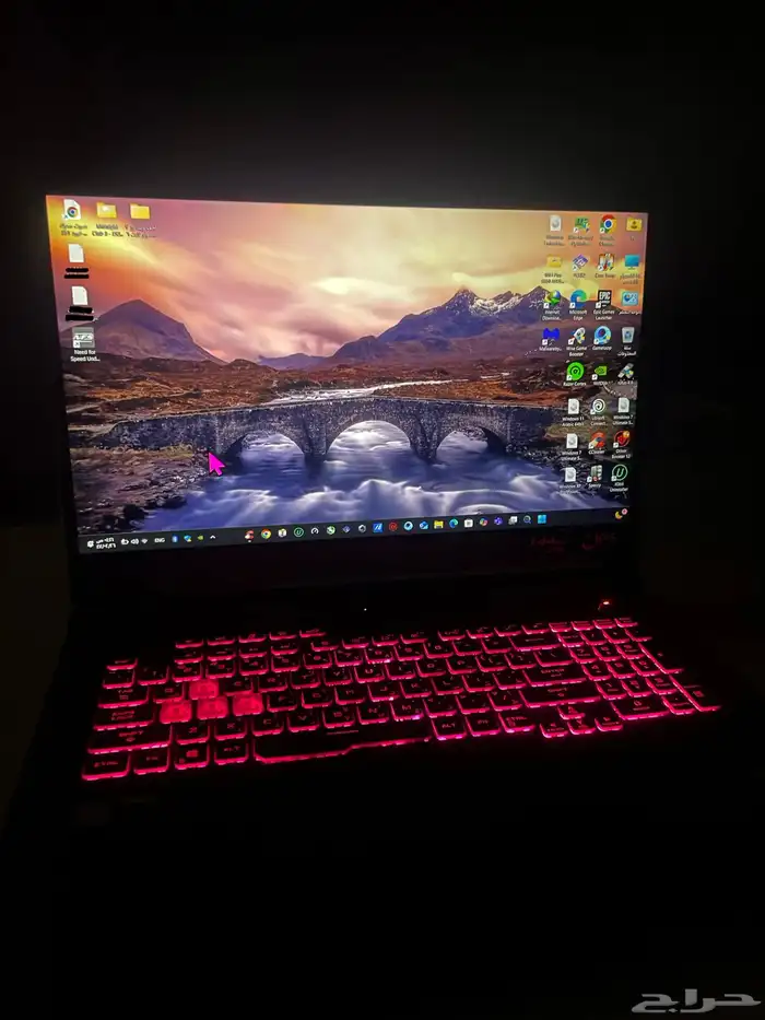 لابتوب قيمنق لاب توب العاب ASUS ROG بي سي بيسي PC Gaming 4