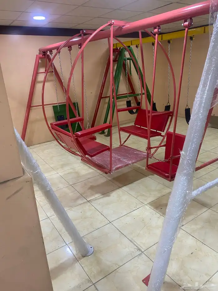 للبيع مراجيح اطفال احجام كبيرة وصقيرة وتفصيل الاحساء 63