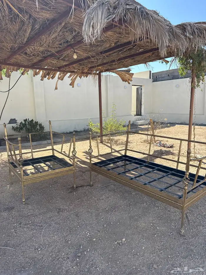 كراسي حديد جلسات خارجيه 0