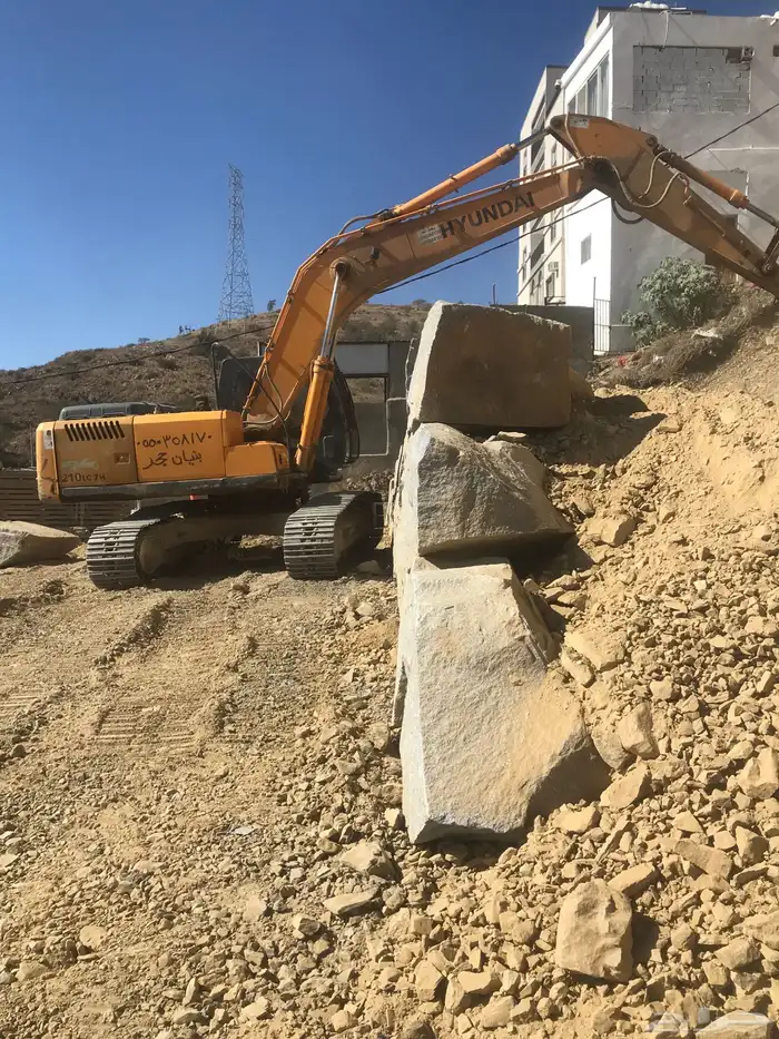 بنا حجر كبير وصغير حجر قص وقص اراظي متواجدون 12