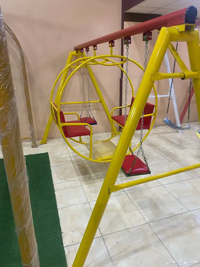 للبيع مراجيح اطفال احجام كبيرة وصقيرة وتفصيل الاحساء 55