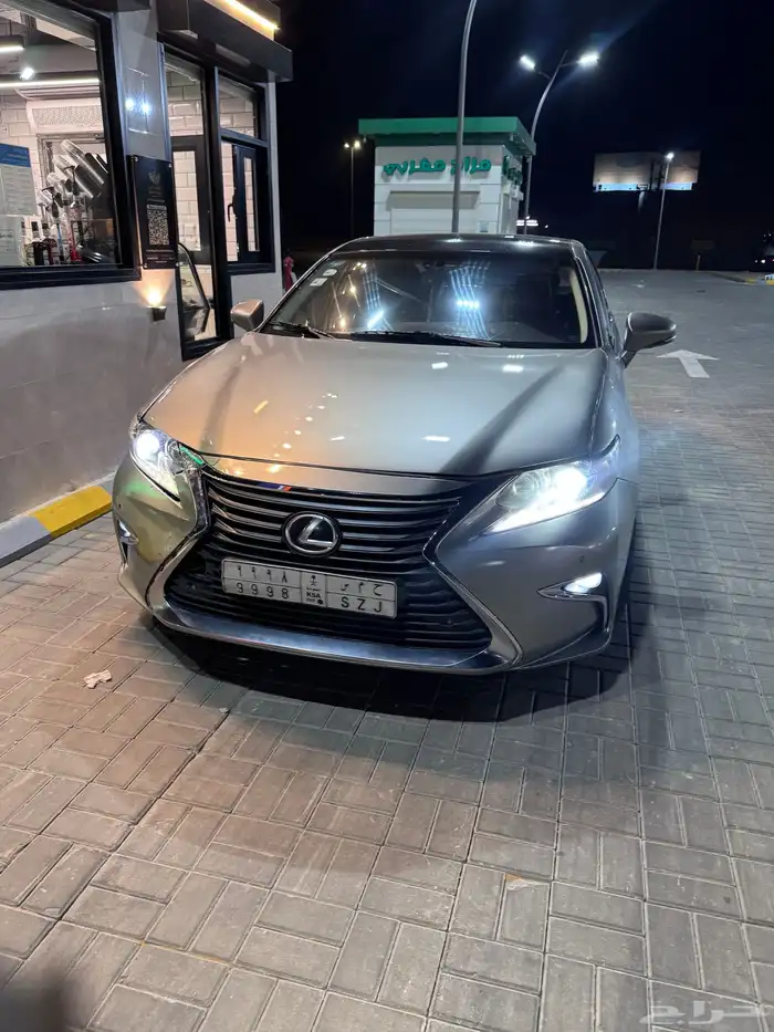 لكزس ES 350 سعودي لوحة مميزة 3