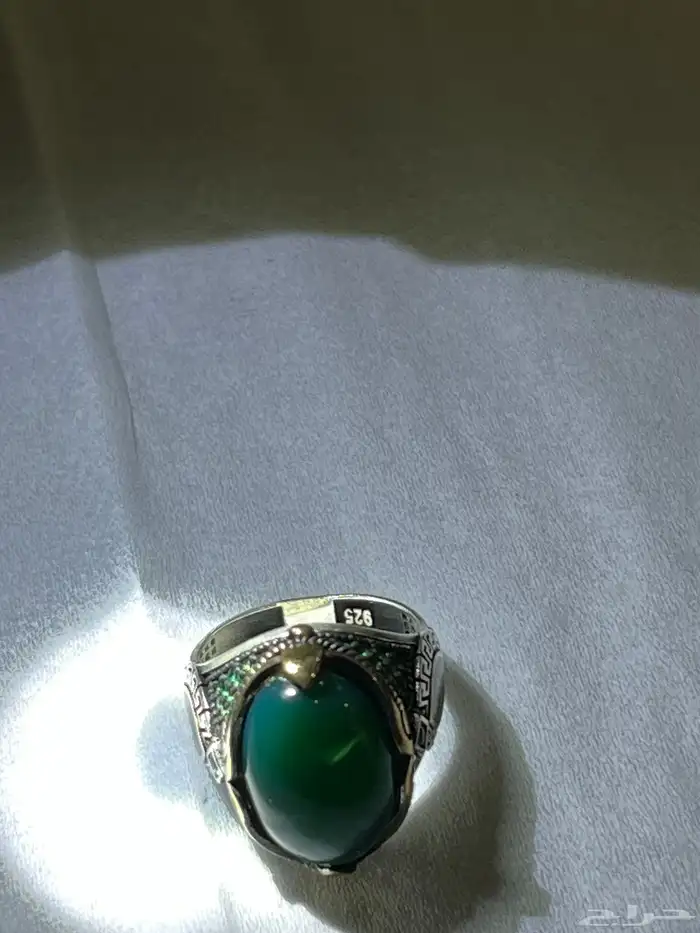 أحجار كريمه طبيعي اصلي وفضه ايطالي عيار 925 61