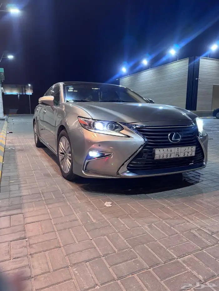 لكزس ES 350 سعودي لوحة مميزة 4
