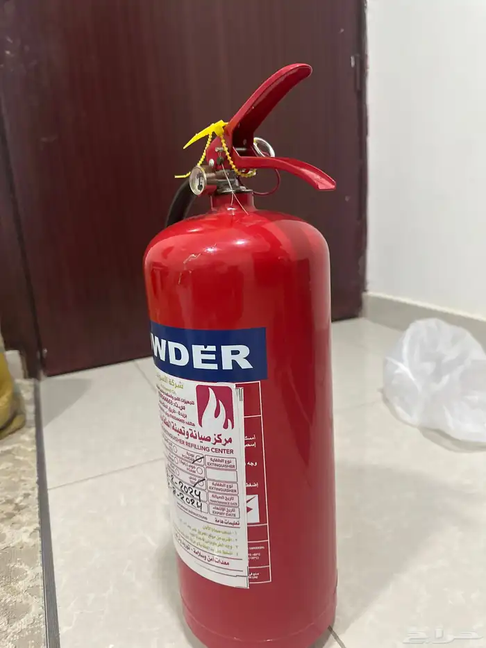 طفاية حريق نظيفة 1