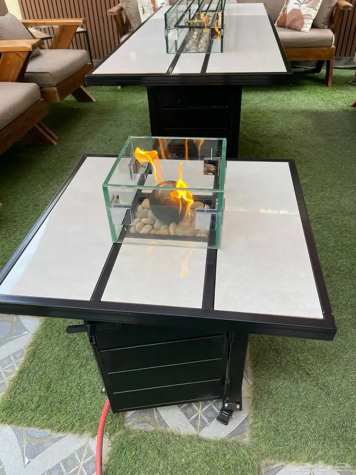 طاولات حدائق وتدفئه وشواء وفخمه 34