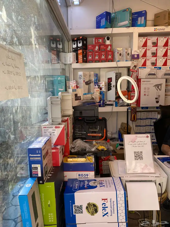 محل كاميرات مراقبة بالمدينة مع فريق تركيب فنيين مختصين 3