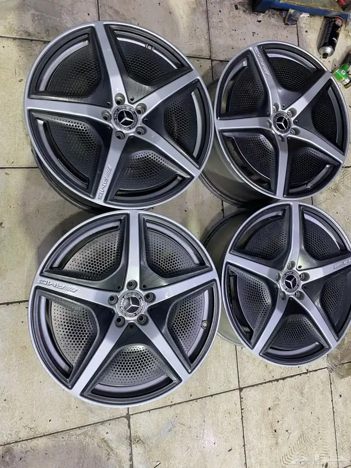 طقم جنوط مرسدس جوهره مقاس 20 اصليه وكاله 8