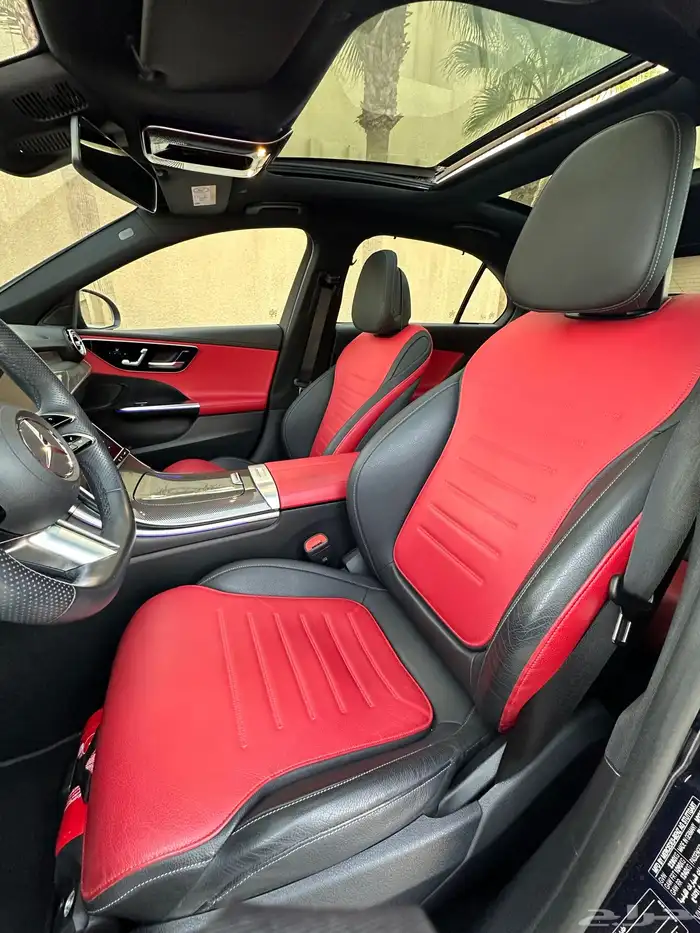 مرسيدس C300 ماشي 47 الف بحاله الوكاله 35