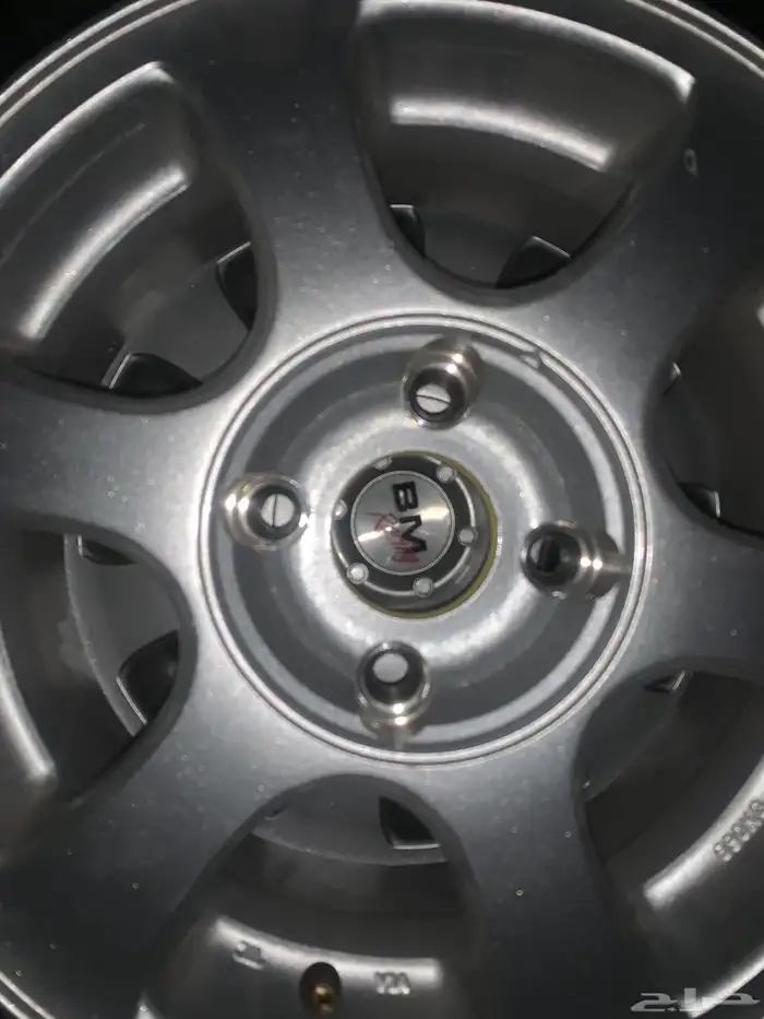 جنوط ألمنيوم مقاس 15 ( اربعة براغي ) 2