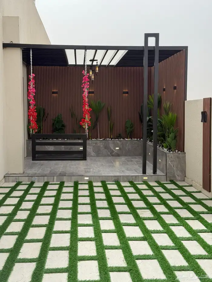 تنسيق حدائق وتنفيذ شلالات 2