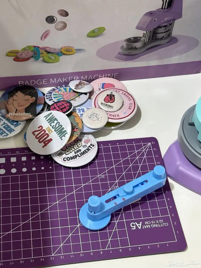 مكينة صنع بروشات   مغناطيس 2