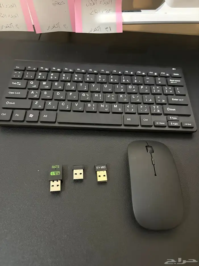 كمبيوتر hp مع جميع ملحقاته و الشاشه 2