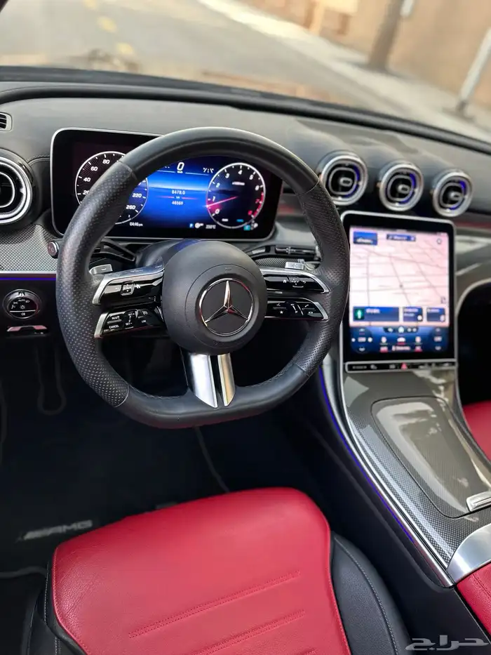 مرسيدس C300 ماشي 47 الف بحاله الوكاله 37