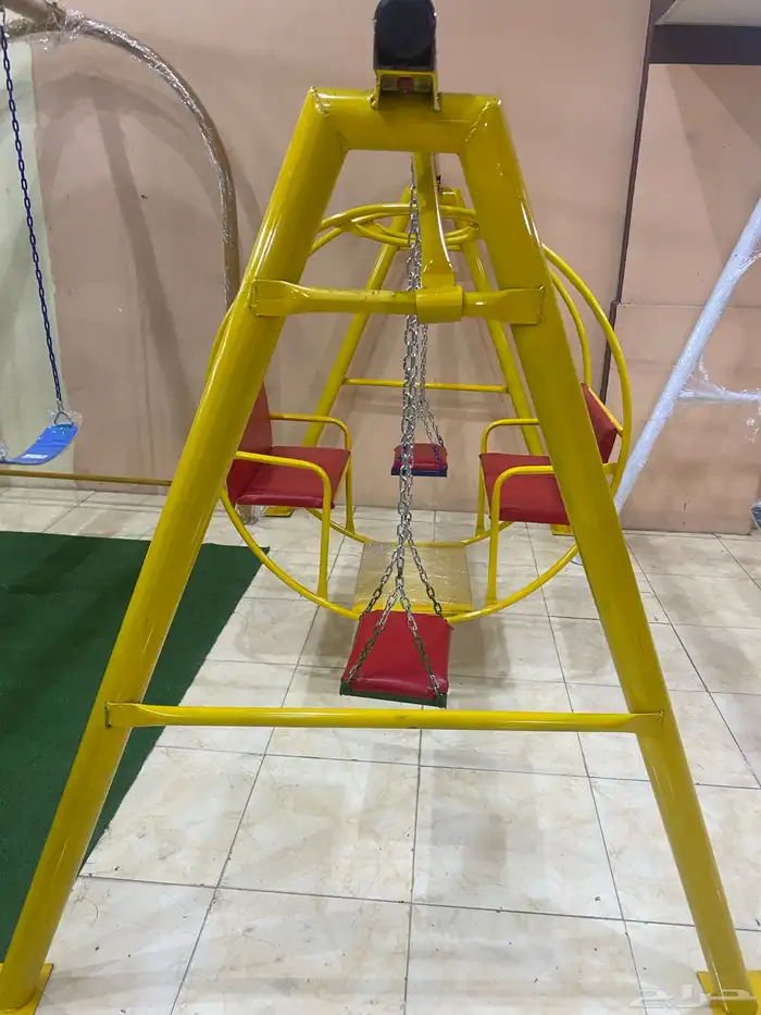 للبيع مراجيح اطفال احجام كبيرة وصقيرة وتفصيل الاحساء 56