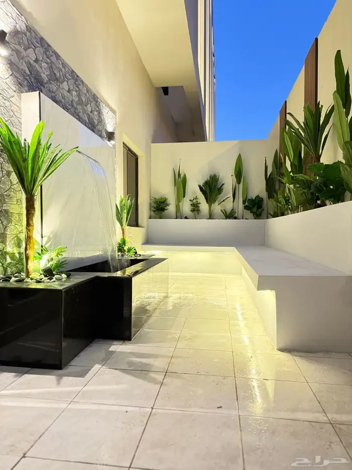 تنسيق حدائق وتنفيذ شلالات 4