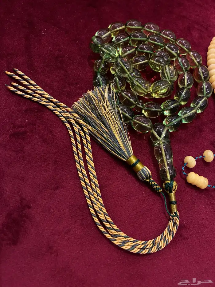 سبحة كهرمان كاريبي حر 0