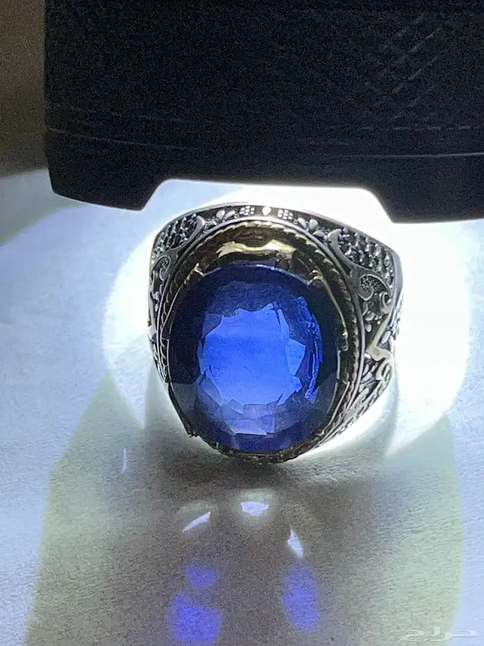 أحجار كريمه طبيعي اصلي وفضه ايطالي عيار 925 65