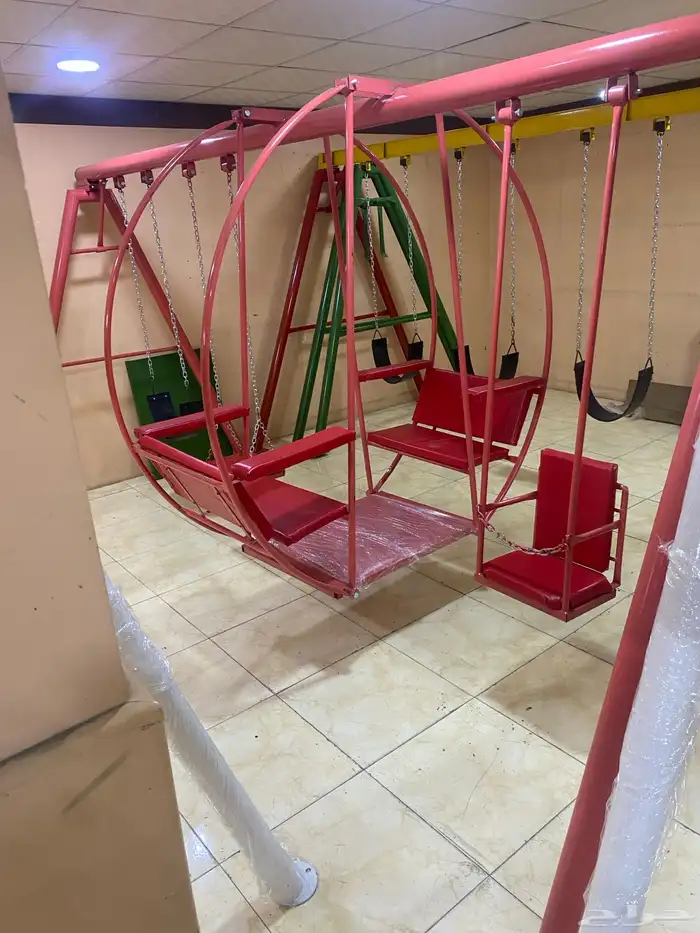 للبيع مراجيح اطفال احجام كبيرة وصقيرة وتفصيل الاحساء 62