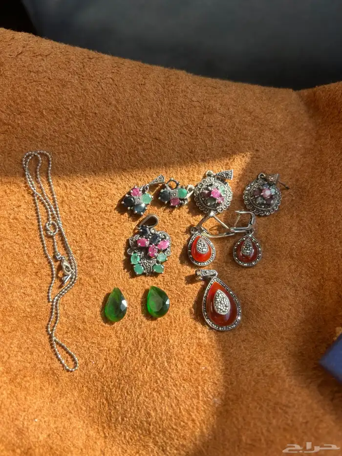مجوهرات فضه عيار 925 اصلي شرط 0