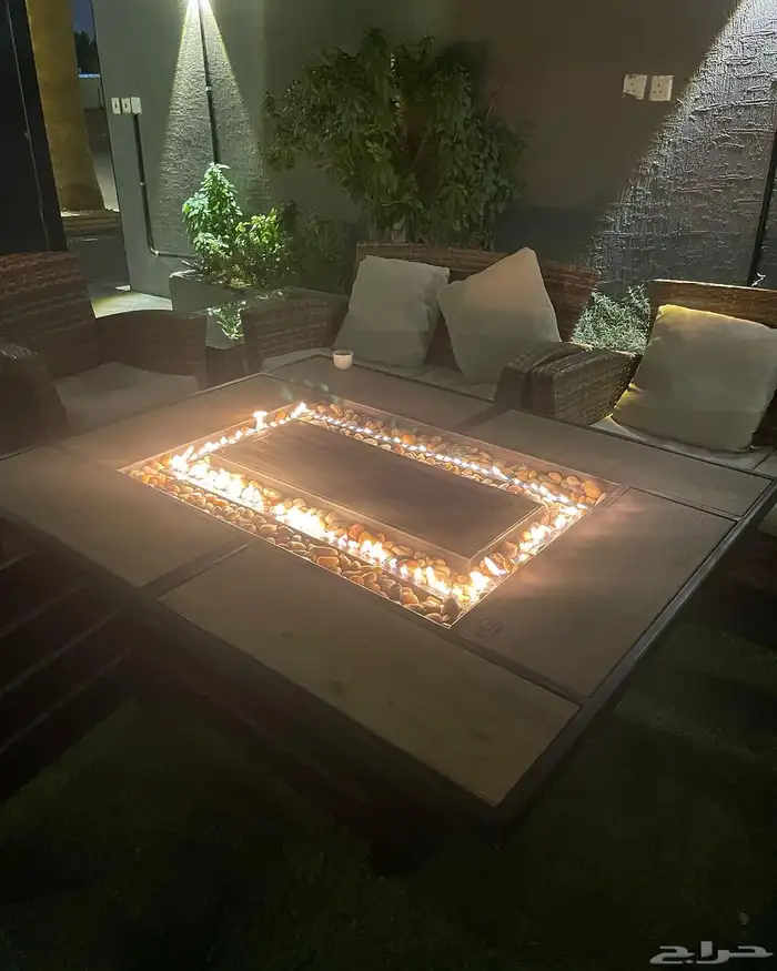 طاولات حدائق وتدفئه وشواء وفخمه 71