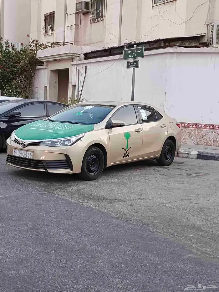كورولا 2018 للبدل فقط 7