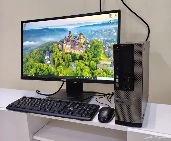 كمبيوتر مكتبي _core i7 رام 16 GB شاشة 24 بوصة 1