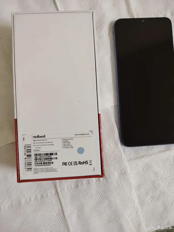 جوال ريد بيت redbeat e3 جيجا 256 رمات 12 4