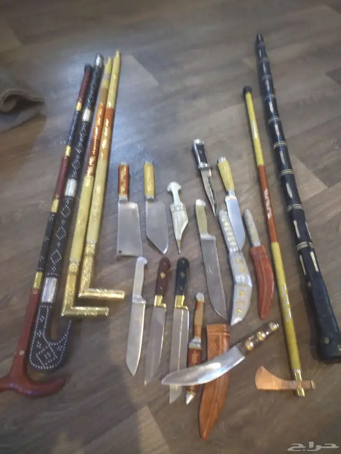 غدارات وعصي سكاكين 7