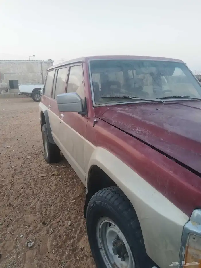 جيب نيسان م90 مسقط شغال (مكينه وقير ودبل ممتازه ) 1