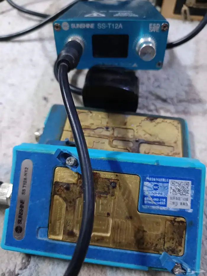 معدات ورشة صيانة جوالات كاملة وقطع غيار وتشليح 16