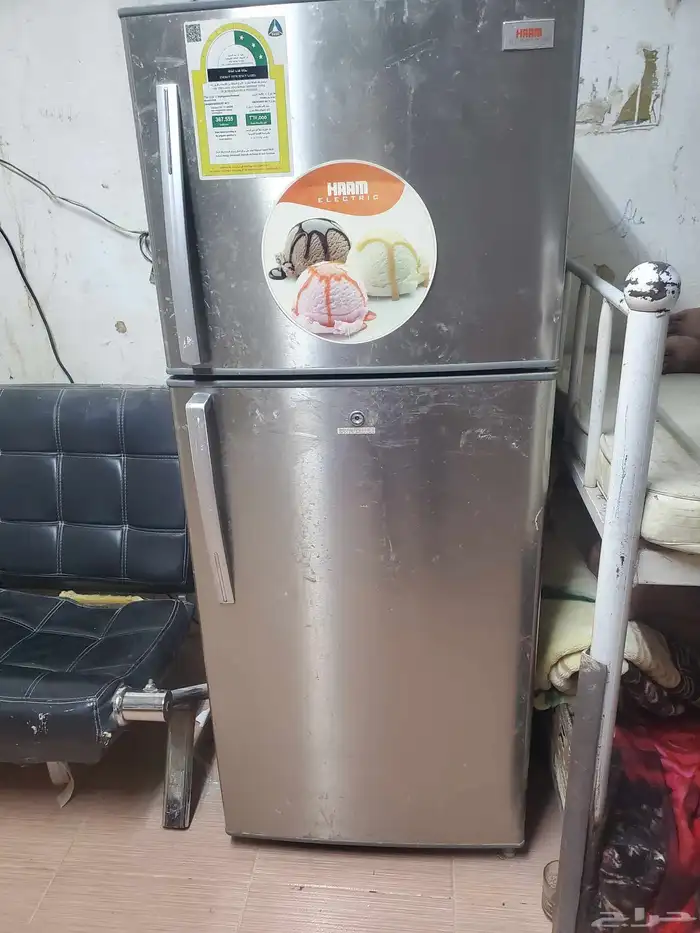 ثلاجه شبه جديد 0
