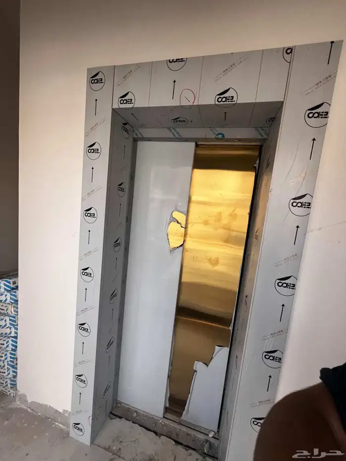 تقفيل مصاعد _ تكسيات مصاعد _ ديكور مصاعد تقفيل ماحول الباب 6