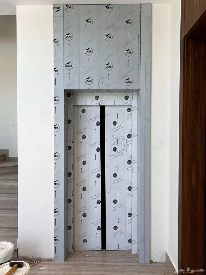 تقفيل مصاعد _ تكسيات مصاعد _ ديكور مصاعد تقفيل ماحول الباب 5