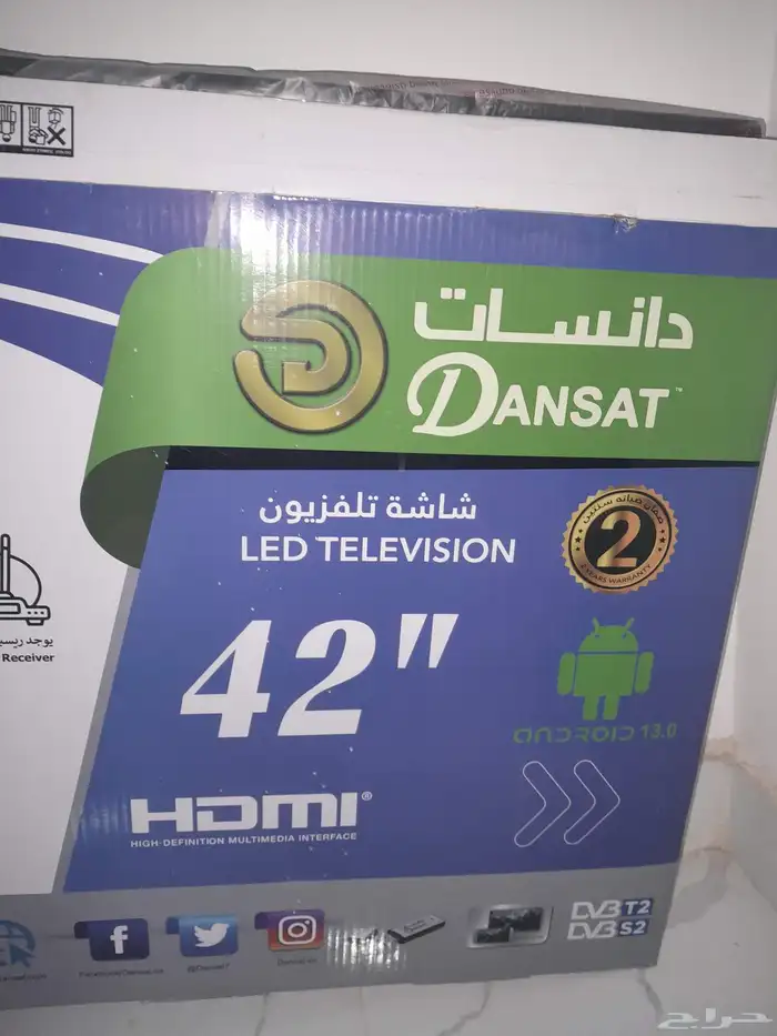 تلفزون وداخله رسيفر سمارت استخدام شهر. 0