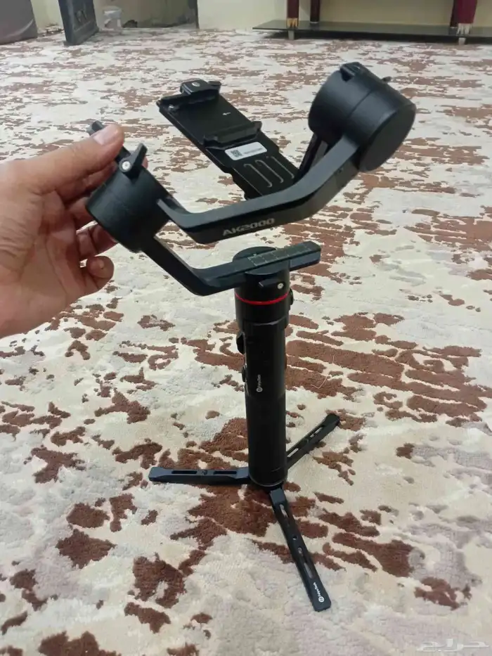 حامل كامره عامودي ثلاث محاور شبه جديد AK2000 0