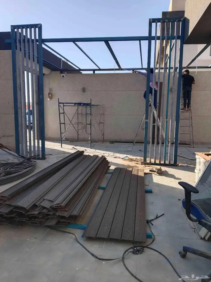 حداد مظلات وسواتر 8