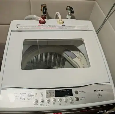 غساله هيتاشي 7.5 كيلو مستعمله لا تشكو من شي للبيع سعر 300 index
