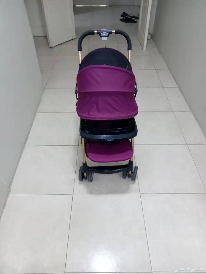 عربه أطفال شبه جديده للبيع 0