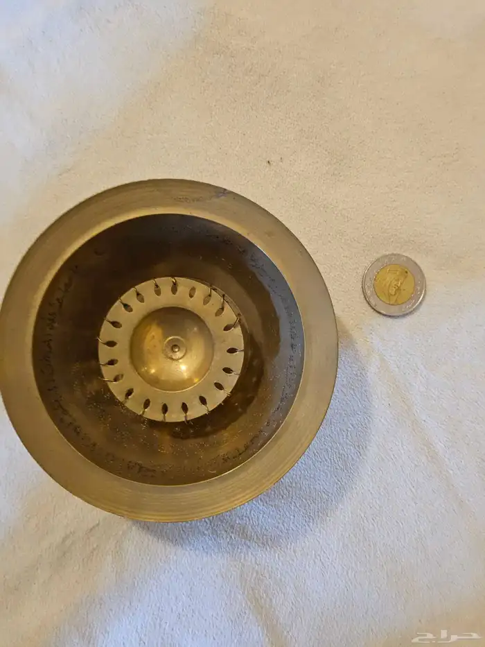 طاسه الخضه او الرعبه نحاسيه تستخدم في الطب الشعبي 4