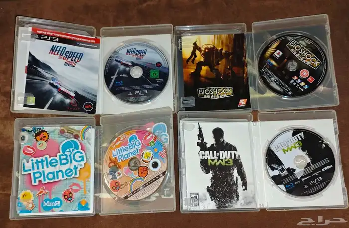 اشرطة سوني و اكس بوكس للبيع 2