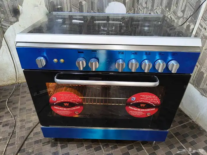 All burner ovens grill workings perfect original made Italy 0
